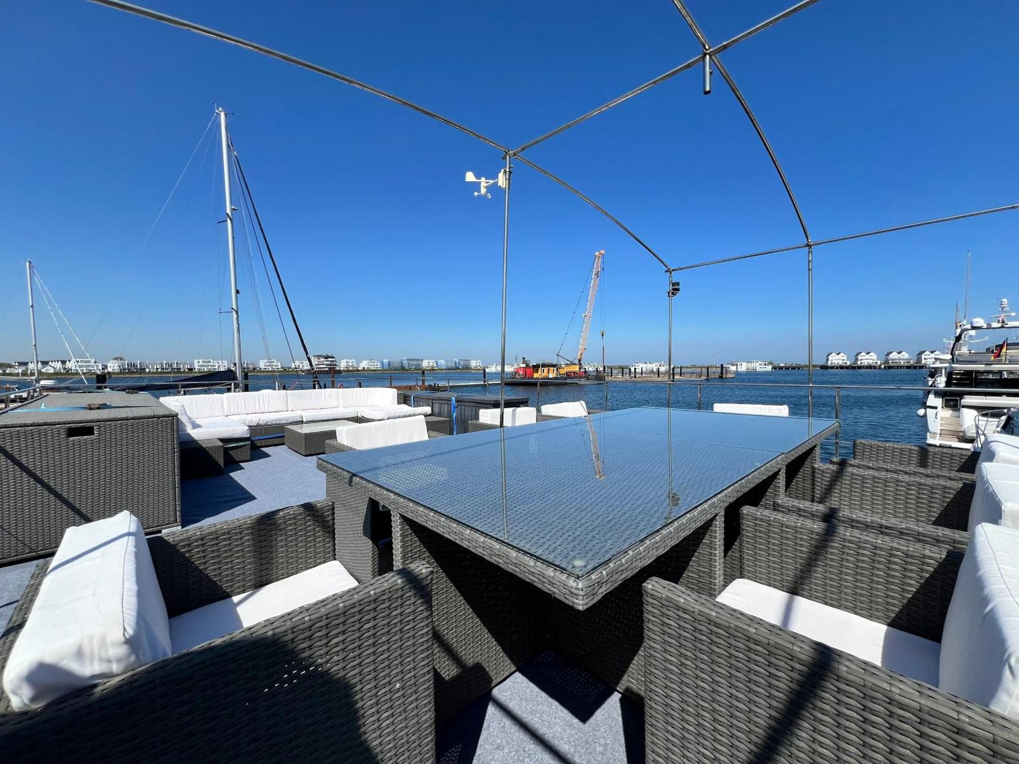 Hausboot Ferienhaus Captains Boat Kappeln Exterior foto